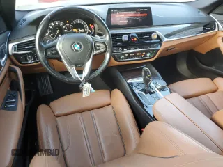 2018 BMW 5 Series 530i xDrive with VIN WBAJA7C57JWA74922, listed as a Copart auction lot 53491435 with 115,548 mi miles and Clean Title. Bid and sale history available at carsss.com. Image 8.