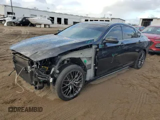 2019 Genesis G80 Sport with VIN KMTFN4JB3KU320137, listed as a Copart auction lot 79307364 with 60,010 mi miles and Non Repairable. Bid and sale history available at DreamBid. Image 1.