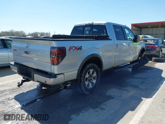 2014 Ford F-150 XL with VIN 1FTFW1ET1EFB34652, listed as a IAAI auction lot 41808295 with 175,025 mi miles. Bid and sale history available at carsss.com. Image 4.