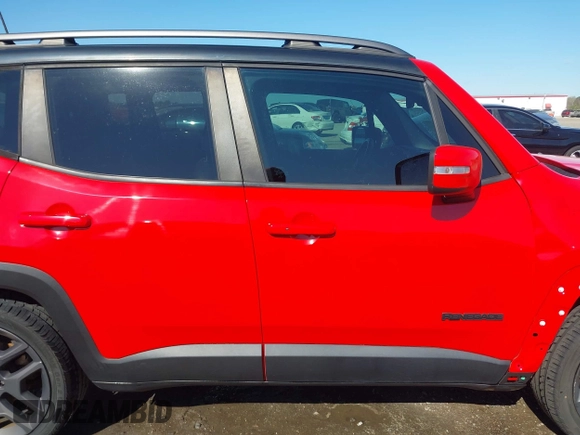 2019 Jeep Renegade Limited with VIN ZACNJAB1XKPK39077, listed as a IAAI auction lot 41864528 with 35,752 mi miles and . Bid and sale history available at DreamBid. Image 14.