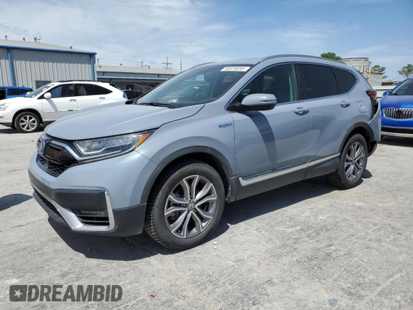 2020 Honda CR-V Touring z VIN 7FART6H93LE013954, wystawiony jako Copart lot #56970555 z przebiegiem 134 931 mil mil oraz Szkoda całkowita • Salvage title. Historia ofert i sprzedaży dostępna na DreamBid. Obrazek 1.