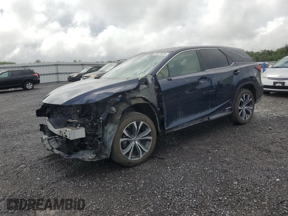 2018 Lexus RX 450hL Premium with VIN JTJDGKCAXJ2004699, listed as a Copart auction lot 63673635 with 6,850 mi miles and Salvage title. Bid and sale history available at DreamBid. Image 1.