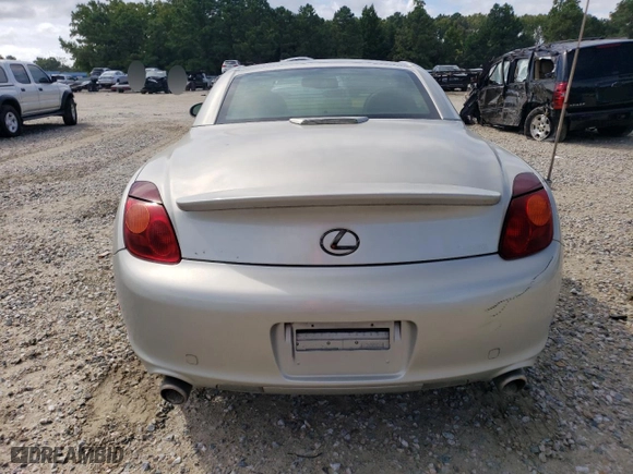 2002 Lexus SC 430 with VIN JTHFN48Y620032272, listed as a Copart auction lot 69202284 with 0 mi miles and Clean Title. Bid and sale history available at carsss.com. Image 6.