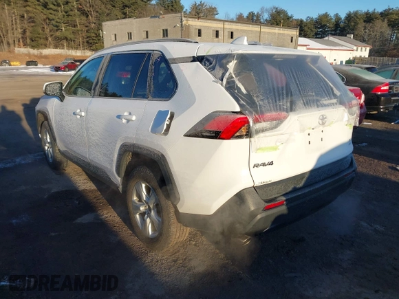 2021 Toyota RAV4 XLE with VIN 2T3P1RFV0MC145867, listed as a IAAI auction lot 41363287 with 45,301 mi miles and . Bid and sale history available at DreamBid. Image 3.