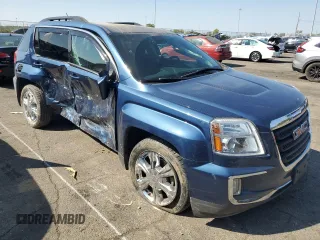 2017 GMC Terrain SLE with VIN 2GKFLTEK3H6208877, listed as a Copart auction lot 71092574 with 97,399 mi miles and Salvage Title. Bid and sale history available at carsss.com. Image 4.