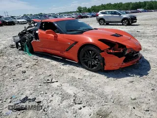 2019 Chevrolet Corvette Z51 1LT with VIN 1G1YH2D79K5115418, listed as a Copart auction lot 55996435 with Not provided miles and Salvage title. Bid and sale history available at DreamBid. Image 13.