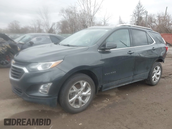 2019 Chevrolet Equinox LT with VIN 2GNAXLEX7K6141527, listed as a IAAI auction lot 41872543 with 97,992 mi miles and . Bid and sale history available at DreamBid. Image 18.