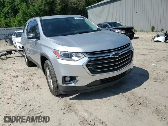 2018 Chevrolet Traverse LT Cloth with VIN 1GNERGKW7JJ282002, listed as a Copart auction lot 61564495 with 105,048 mi miles and Salvage title. Bid and sale history available at DreamBid. Image 15.