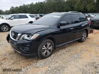 2017 Nissan Pathfinder SV with VIN 5N1DR2MN3HC608271, listed as a Copart auction lot 44179875 with 121,326 mi miles and Salvage Title. Bid and sale history available at carsss.com. Image 1.