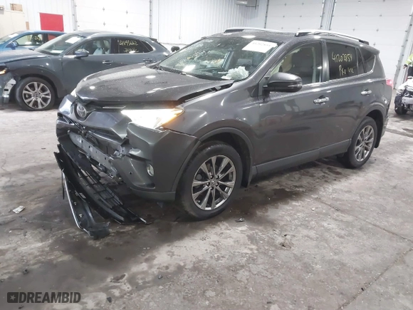 2018 Toyota RAV4 Limited with VIN JTMDFREV7JJ212799, listed as a IAAI auction lot 41202854 with 120,705 mi miles. Bid and sale history available at carsss.com. Image 17.