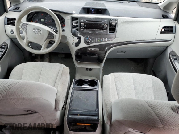 2013 Toyota Sienna LE with VIN 5TDJK3DCXDS053540, listed as a Copart auction lot 50945915 with 210,251 mi miles and Salvage Title. Bid and sale history available at carsss.com. Image 8.