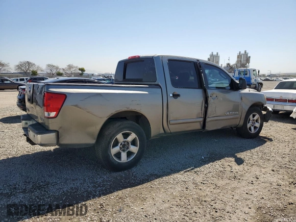2006 Nissan Titan SE with VIN 1N6AA07A26N542824, listed as a Copart auction lot 50074455 with 216,325 mi miles and Clean title. Bid and sale history available at DreamBid. Image 3.