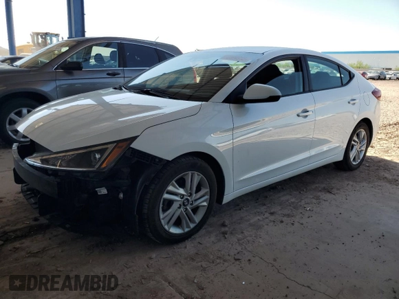 2020 Hyundai Elantra SEL with VIN 5NPD84LF6LH542096, listed as a Copart auction lot 62504915 with 86,911 mi miles and Salvage title. Bid and sale history available at DreamBid. Image 1.