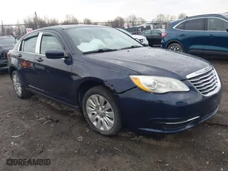 2014 Chrysler 200 LX with VIN 1C3CCBAB1EN211450, listed as a IAAI auction lot 41852246 with 138,077 mi miles. Bid and sale history available at carsss.com. Image 1.