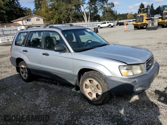 2003 Subaru Forester X with VIN JF1SG63643H727564, listed as a Copart auction lot 77736064 with 167,293 mi miles and Salvage Title. Bid and sale history available at carsss.com. Image 4.
