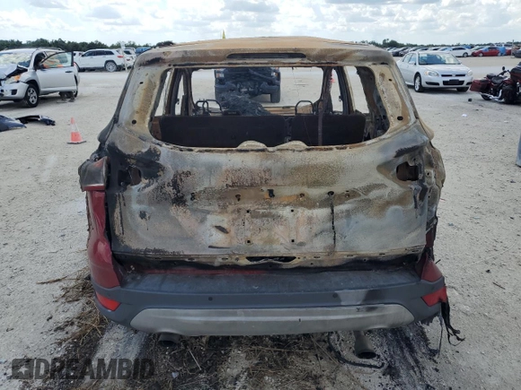 2016 Ford Escape Titanium with VIN 1FMCU9JX4GUC48803, listed as a Copart auction lot 71274964 with 0 mi miles and Non Repairable. Bid and sale history available at carsss.com. Image 6.