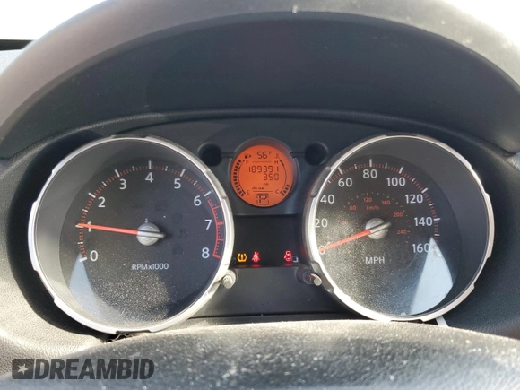 2008 Nissan Rogue S with VIN JN8AS58V38W410266, listed as a Copart auction lot 55527815 with 189,391 mi miles and Salvage Title. Bid and sale history available at DreamBid. Image 9.