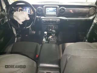 2020 Jeep Wrangler Unlimited Sport Altitude with VIN 1C4HJXDN5LW204180, listed as a Copart auction lot 45308075 with 67,340 mi miles and Salvage title. Bid and sale history available at DreamBid. Image 8.
