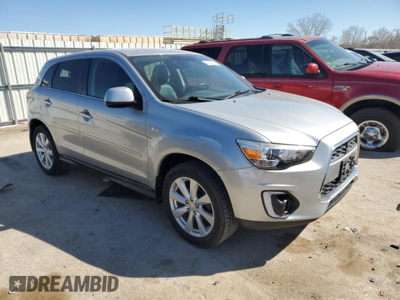 2015 Mitsubishi Outlander SE with VIN 4A4AP4AU3FE006050, listed as a Copart auction lot 49729755 with 106,276 mi miles and Salvage title. Bid and sale history available at DreamBid. Image 4.