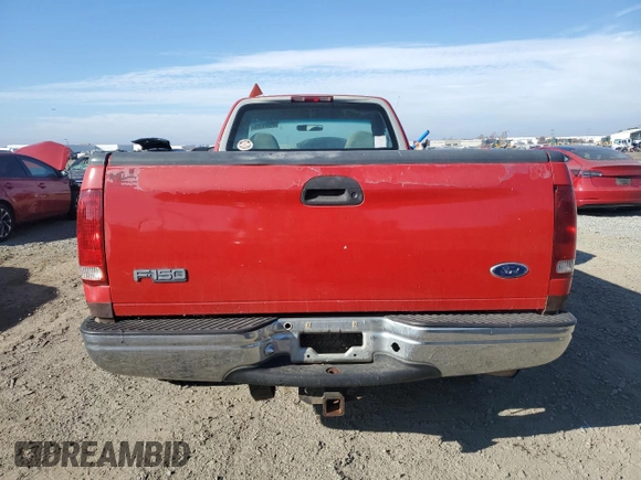 1998 Ford F-150 XL with VIN 1FTRF17LXWNA22532, listed as a Copart auction lot 41444505 with 222,686 mi miles and Clean title. Bid and sale history available at DreamBid. Image 6.