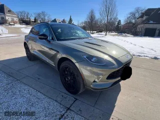 2023 Aston Martin DBX with VIN SD7VUJAW0PTV08884, listed as a Copart auction lot 46737165 with 8,723 mi miles and Clean Title. Bid and sale history available at carsss.com. Image 1.