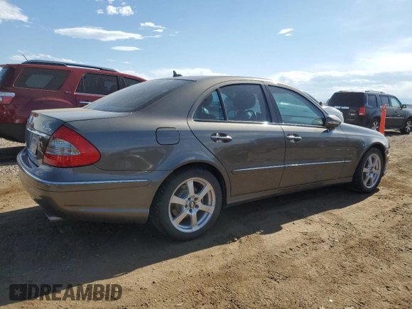 2009 Mercedes-Benz E 350 Luxury with VIN WDBUF87X49B376380, listed as a Copart auction lot 63763895 with 102,820 mi miles and Salvage title. Bid and sale history available at DreamBid. Image 3.