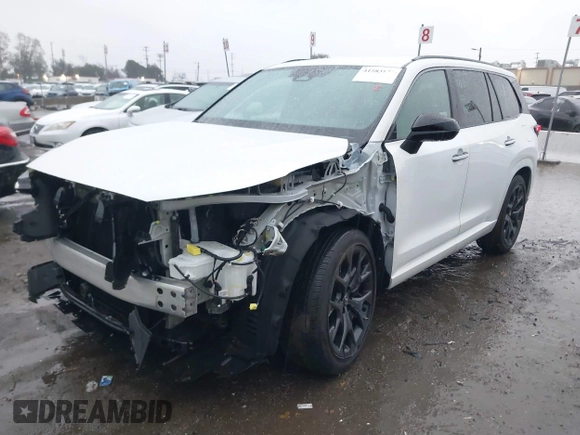 2024 Lexus TX 500h F Sport Premium with VIN 5TDABAB6XRS004296, listed as a IAAI auction lot 41583123 with 12,481 mi miles and . Bid and sale history available at DreamBid. Image 18.