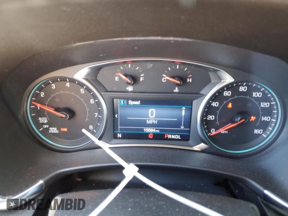 2024 Chevrolet Equinox LT with VIN 3GNAXKEG6RL254191, listed as a Copart auction lot 50173035 with 15,584 mi miles and Salvage Title. Bid and sale history available at DreamBid. Image 9.