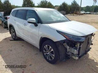 2023 Toyota Highlander L with VIN 5TDKDRAH7PS521651, listed as a IAAI auction lot 42073859 with 38,069 mi miles and . Bid and sale history available at DreamBid. Image 1.