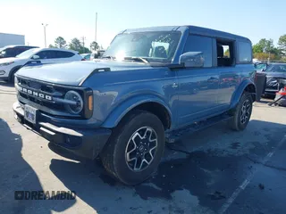 2024 Ford Bronco Outer Banks with VIN 1FMDE8BH8RLB07390, listed as a IAAI auction lot 41984960 with 4,528 mi miles and . Bid and sale history available at DreamBid. Image 17.