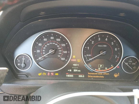 2013 BMW 3 Series 335i xDrive z VIN WBA3B9G5XDNR89623, wystawiony jako Copart lot #80271704 z przebiegiem 148 365 mil mil oraz Szkoda całkowita • Salvage title. Historia ofert i sprzedaży dostępna na DreamBid. Obrazek 9.