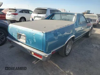 1987 Chevrolet El Camino z VIN 3GCCW80Z9HS905561, wystawiony jako Copart lot #75401604 z przebiegiem 32 958 mil mil oraz Szkody całkowita. Historia ofert i sprzedaży dostępna na DreamBid. Obrazek 3.