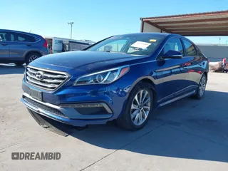 2017 Hyundai Sonata Sport with VIN 5NPE34AF3HH558348, listed as a IAAI auction lot 41723289 with 99,829 mi miles and . Bid and sale history available at DreamBid. Image 2.