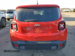 2020 Jeep Renegade Jeepster with VIN ZACNJAAB2LPM01621, listed as a Copart auction lot 85592854 with 21,543 mi miles and Salvage title. Bid and sale history available at DreamBid. Image 6.