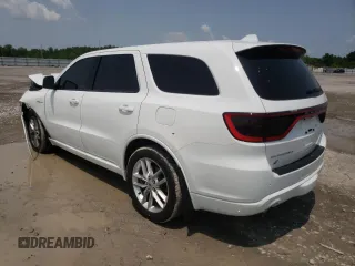 2021 Dodge Durango R/T with VIN 1C4SDJCT1MC662974, listed as a Copart auction lot 52632263 with 39,127 mi miles and Salvage Title. Bid and sale history available at DreamBid. Image 2.