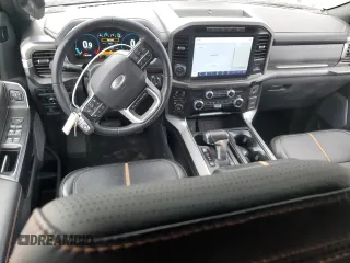 2023 Ford F-150 XL with VIN 1FTFW1E50PFC07580, listed as a Copart auction lot 45456725 with 32,025 mi miles and Salvage Title. Bid and sale history available at carsss.com. Image 8.