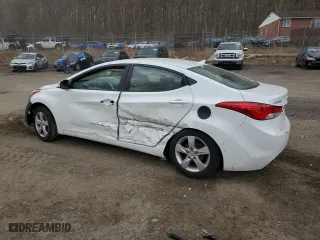 2011 Hyundai Elantra GLS PZEV with VIN 5NPDH4AE4BH008796, listed as a Copart auction lot 48907815 with 0 mi miles and Salvage Title. Bid and sale history available at carsss.com. Image 2.