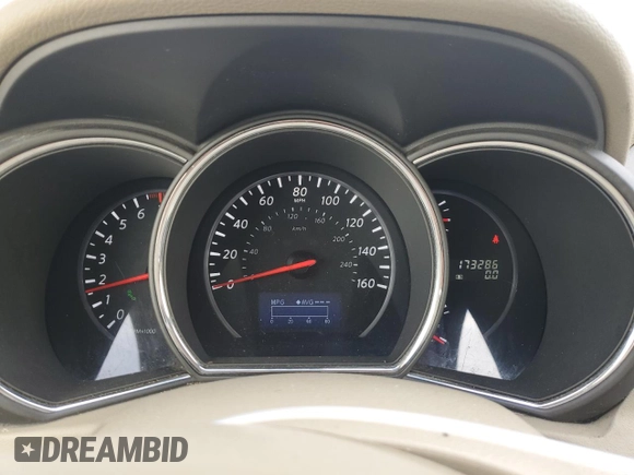 2014 Nissan Murano S with VIN JN8AZ1MW0EW509240, listed as a Copart auction lot 54170735 with 173,286 mi miles and Clean Title. Bid and sale history available at DreamBid. Image 9.