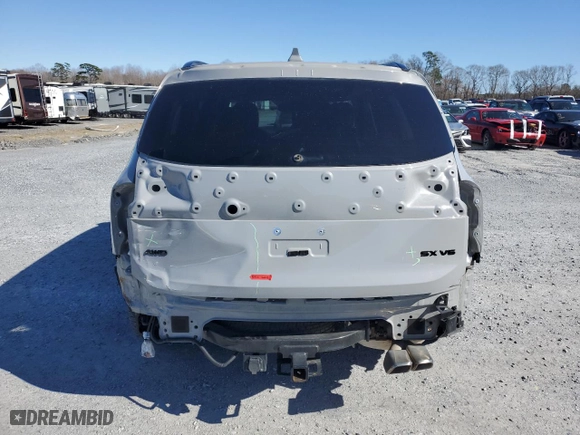 2021 Kia Telluride SX with VIN 5XYP5DHC6MG189954, listed as a Copart auction lot 47847545 with 67,607 mi miles and Salvage Title. Bid and sale history available at carsss.com. Image 6.