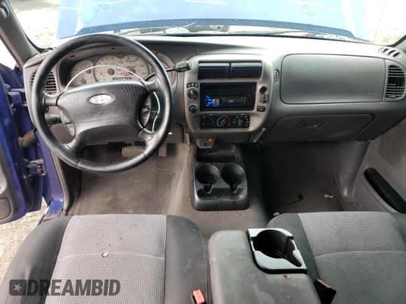 2003 Ford Ranger XL Fleet with VIN 1FTZR45E03PA09155, listed as a Copart auction lot 60283335 with 219,406 mi miles and Salvage title. Bid and sale history available at DreamBid. Image 8.