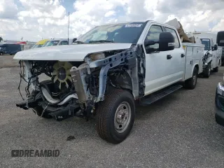2022 Ford Super Duty F-250 SRW XL with VIN 1FD7W2B61NEG27788, listed as a Copart auction lot 57755934 with 41,419 mi miles and Salvage Title. Bid and sale history available at carsss.com. Image 1.