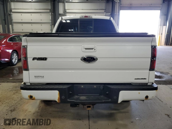 2014 Ford F-150 XL with VIN 1FTFW1EFXEKD91780, listed as a Copart auction lot 51844495 with 132,008 mi miles and Salvage Title. Bid and sale history available at carsss.com. Image 6.