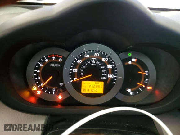 2007 Toyota RAV4 with VIN JTMBK35V375037078, listed as a Copart auction lot 76836724 with 210,897 mi miles and Clean Title. Bid and sale history available at carsss.com. Image 9.