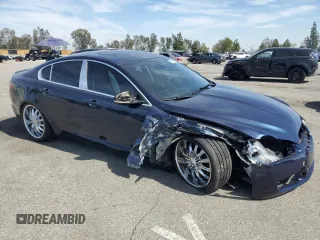2011 Jaguar XF with VIN SAJWA0FB5BLS02576, listed as a Copart auction lot 50653905 with 0 mi miles and Salvage Title. Bid and sale history available at carsss.com. Image 4.