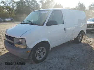 2005 Chevrolet Astro Cargo with VIN 1GCDM19X45B108595, listed as a Copart auction lot 72145794 with 169,064 mi miles and Salvage Title. Bid and sale history available at carsss.com. Image 1.