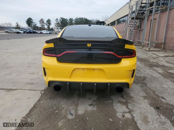2017 Dodge Charger SRT Hellcat with VIN 2C3CDXL94HH509881, listed as a Copart auction lot 53559965 with 63,407 mi miles and Clean Title. Bid and sale history available at carsss.com. Image 6.