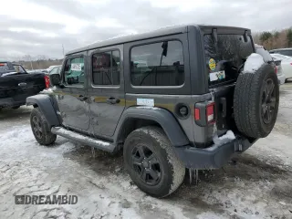 2018 Jeep Wrangler Unlimited Sport S z VIN 1C4HJXDG6JW302326, wystawiony jako Copart lot #44610725 z przebiegiem 74 081 mil mil oraz Szkoda całkowita • Salvage title. Historia ofert i sprzedaży dostępna na DreamBid. Obrazek 2.