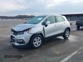 2017 Chevrolet Trax LS with VIN 3GNCJKSBXHL289303, listed as a IAAI auction lot 41899197 with 103,267 mi miles. Bid and sale history available at carsss.com. Image 18.