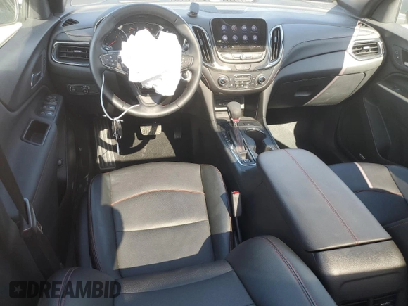 2023 Chevrolet Equinox RS with VIN 3GNAXWEG4PL254467, listed as a Copart auction lot 61818185 with 35,633 mi miles and Salvage title. Bid and sale history available at DreamBid. Image 8.
