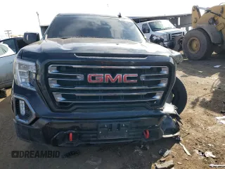2021 GMC Sierra 1500 AT4 with VIN 3GTP9EEL7MG261132, listed as a Copart auction lot 46317815 with 78,458 mi miles and Salvage Title. Bid and sale history available at carsss.com. Image 5.